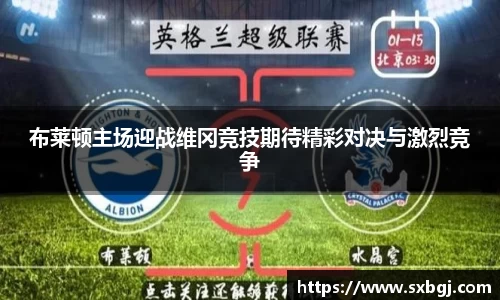 布莱顿主场迎战维冈竞技期待精彩对决与激烈竞争